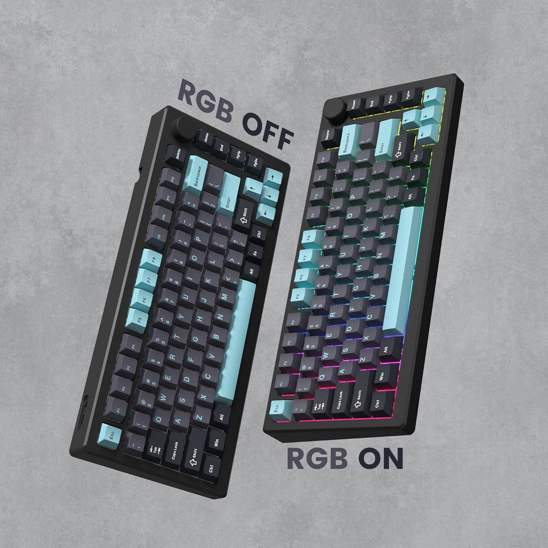 dagaladoo Double Shot PBT-Tastenkappen-Set, benutzerdefinierte Tastatur-Tastenkappen, komplettes Set