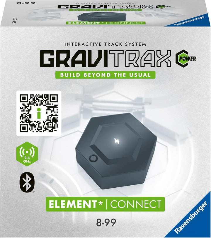 Ravensburger GraviTrax POWER Element Connect 27469 - elektronische Erweiterung für deine Kugelbahn -