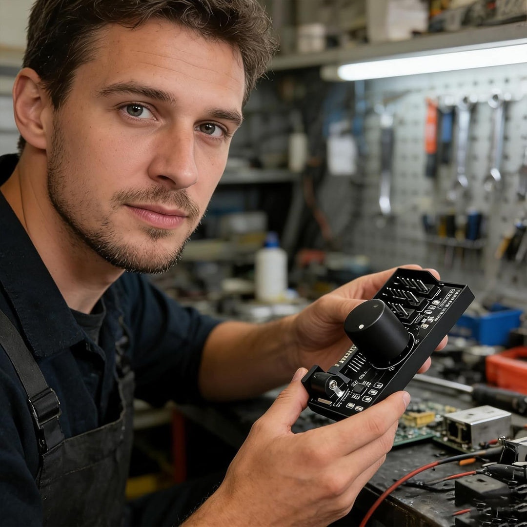 2 Stück PWM Lüfterdrehzahlregler 12V: 4-polig, PWM Lüfter Controller mit Kabel PC-Lüfteradapter-Hub