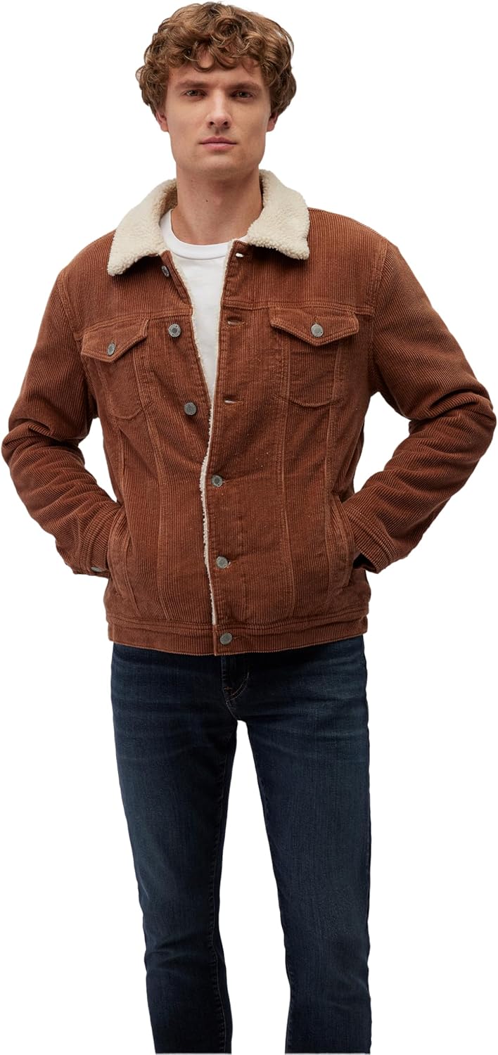 Mavi Herren Aaron Jeansjacke XXL thrush corduroy denim, XXL thrush corduroy denim