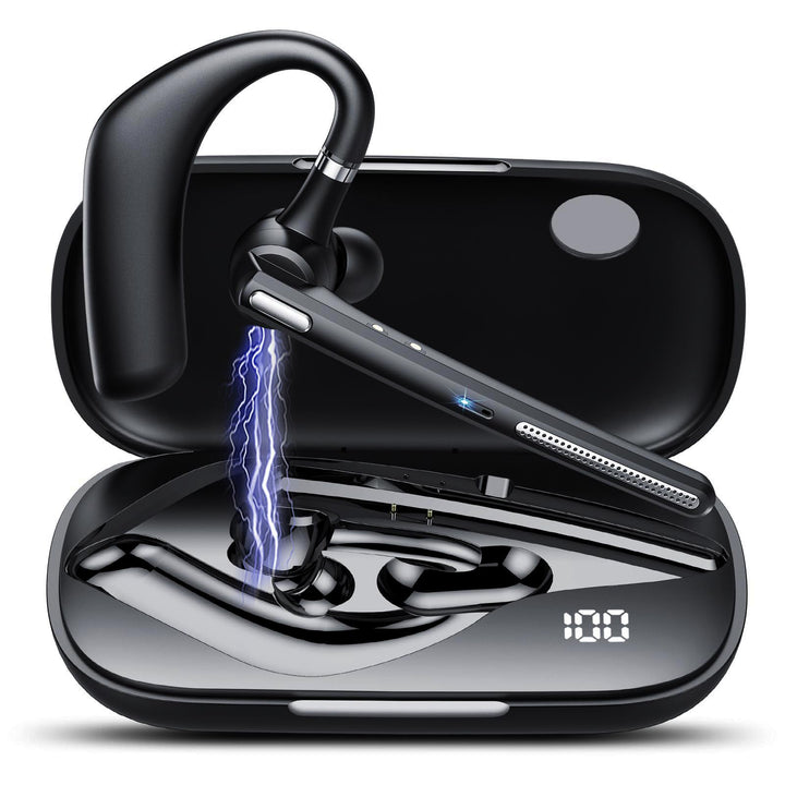 CASCHO Bluetooth Headset Telefon mit Mikrofon Bluetooth Kopfhörer Kabellos,48Hrs Talk Wireless Heads