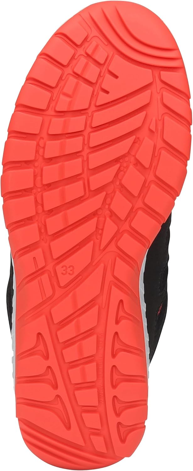 ELTEN Kinderschuhe Outdoor Maddox Kids BOA Black-red Low für Mädchen und Jungen 33 EU Schwarz, 33 EU
