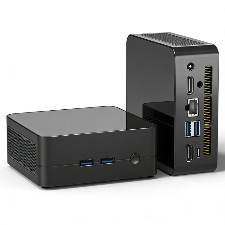 Ryzen 5625U Mini-PC Ryzen 6-Kern 12-Thread (bis zu 4,3 GHz) All-in-One-PC Windows 11 Pro / WiFi / Bl