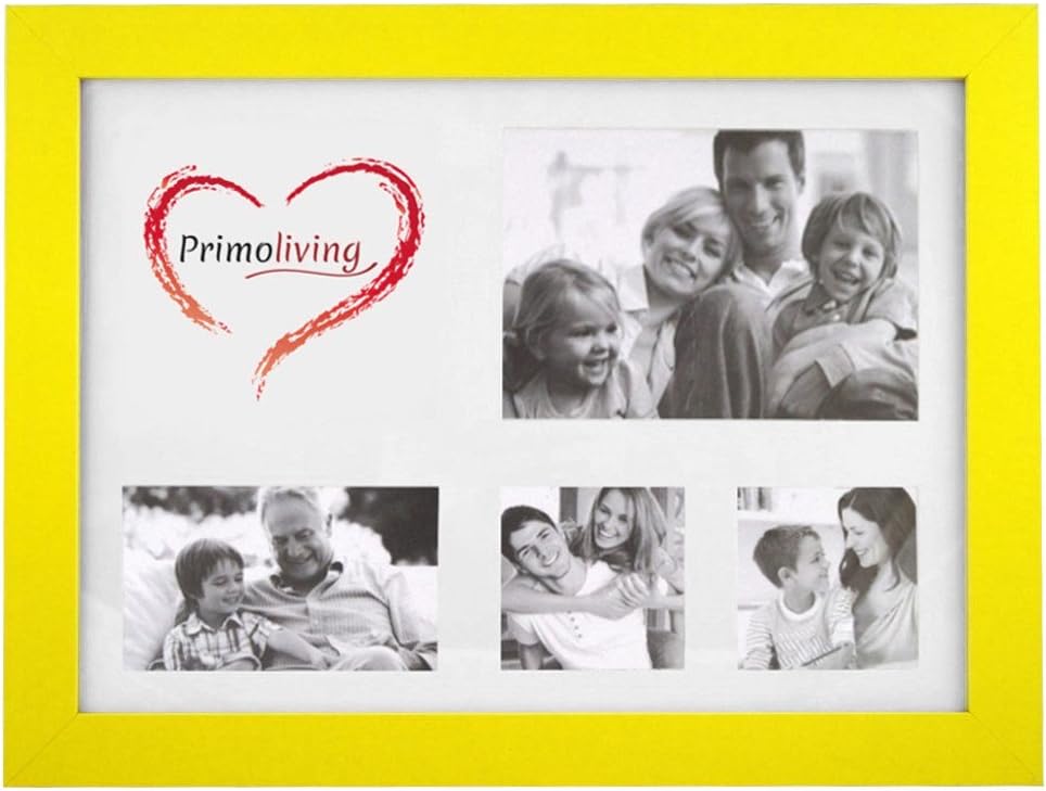 PrimoLiving Knietablett mit Fotorahmen - 43 x 32,5 x 8 cm – Tablett als Laptopunterlage – Sofa oder