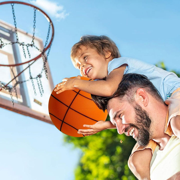 Ruhiger Basketball | Quiet Balls Sicherer, Leichter Indoor-Silentball - Hochelastisch Im Labor Silen