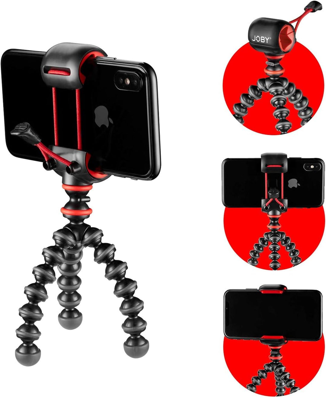JOBY JB01506-BWW GorillaPod Magnetic 325 Flexibles Ministativ (mit Magnetfuss und integriertem Kugel