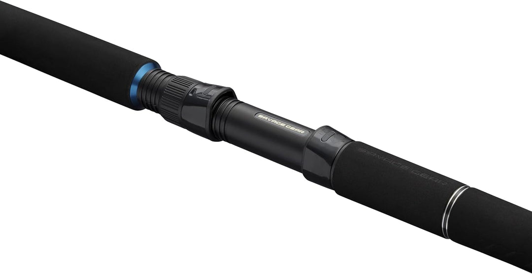 Savage Gear Salmonoid SG2 Schleppangel | Salzwasser-Schleppangel für Lachs und Forelle | 24+30T Carb