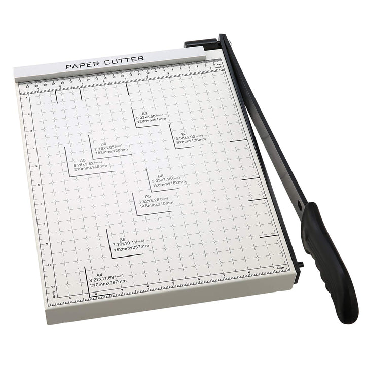 COOCHEER Papierschneider Profi Fotoschneider Hebelschneider Papierschneidemaschine Schneidegerät Bin