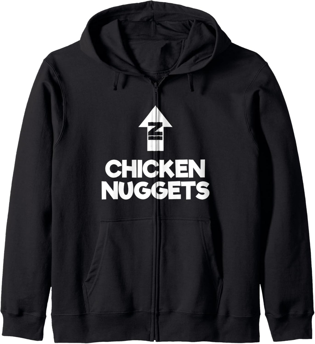 Chicken Nuggets In Kapuzenjacke