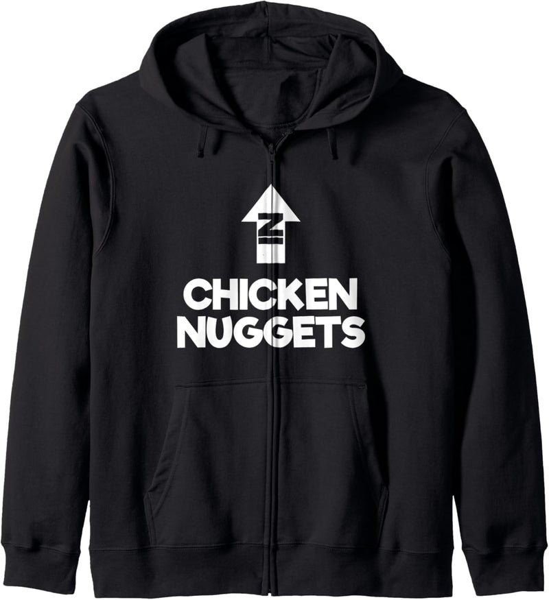 Chicken Nuggets In Kapuzenjacke