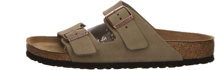 BIRKENSTOCK Arizona Pantoletten/Clogs Kind Marine Pantoffel 36 EU Taupe, 36 EU Schmal Taupe