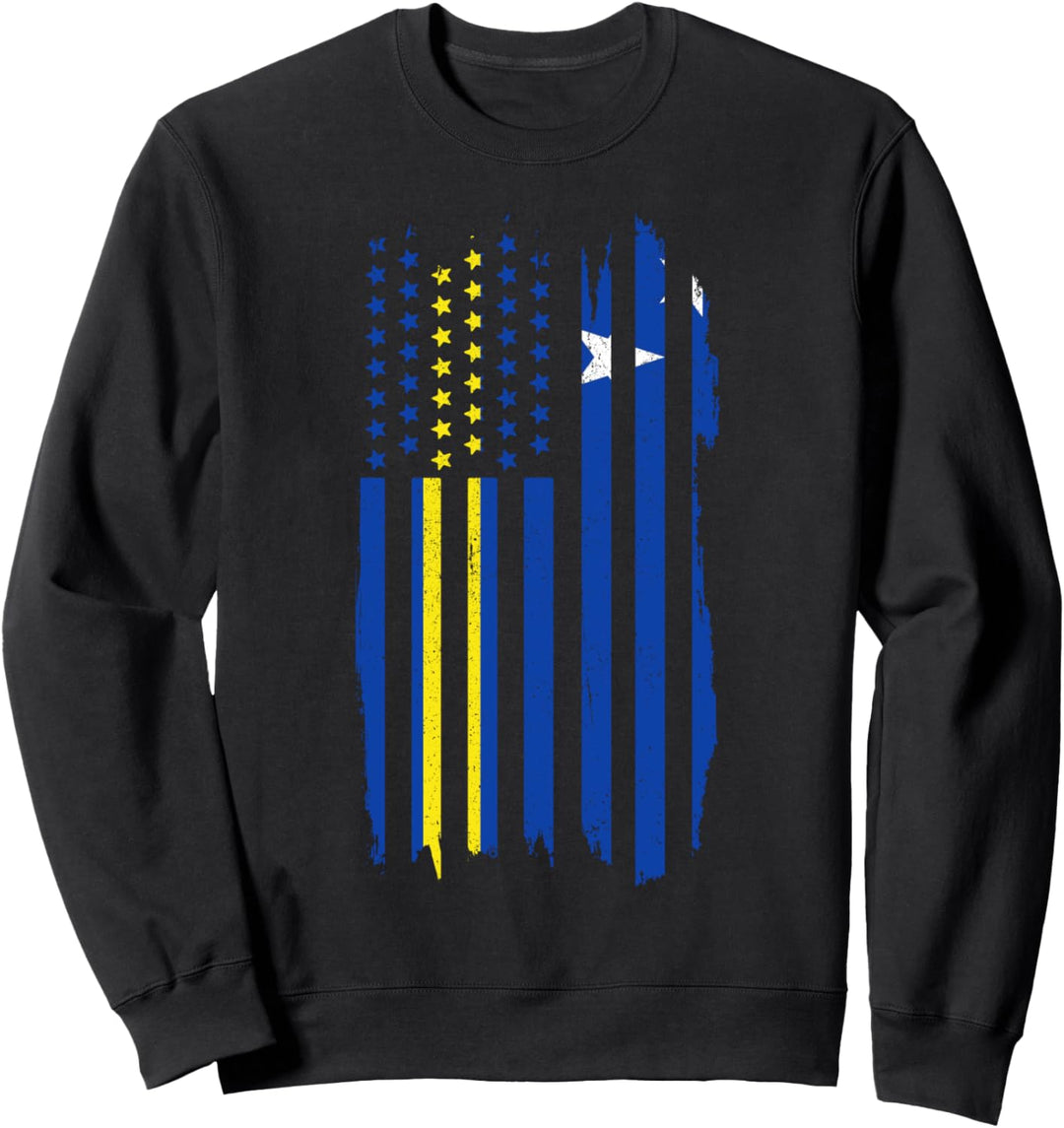 Curacao Flagge Karibik Souvenir Sweatshirt