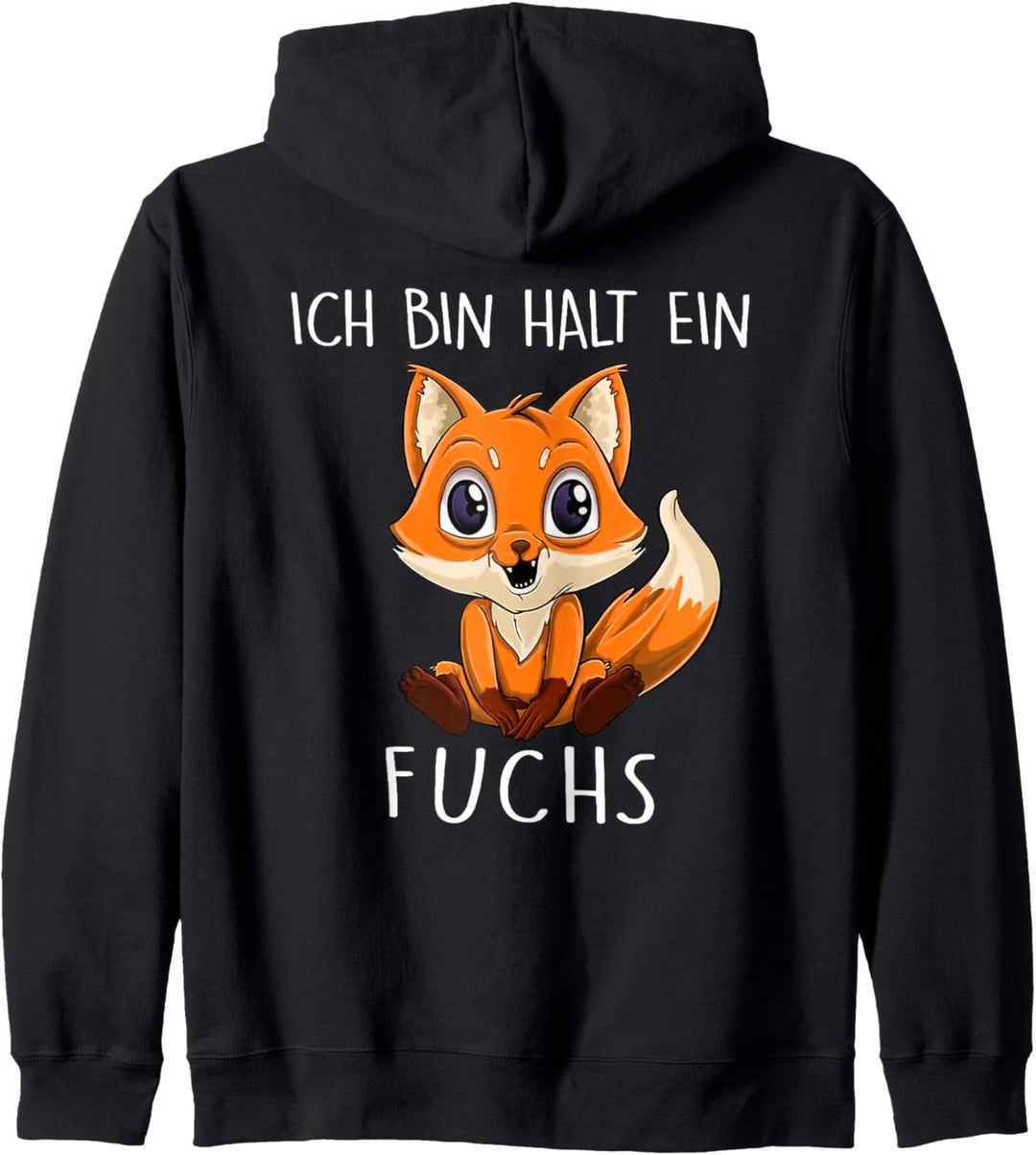 ich bin halt ein fuchs Kapuzenjacke