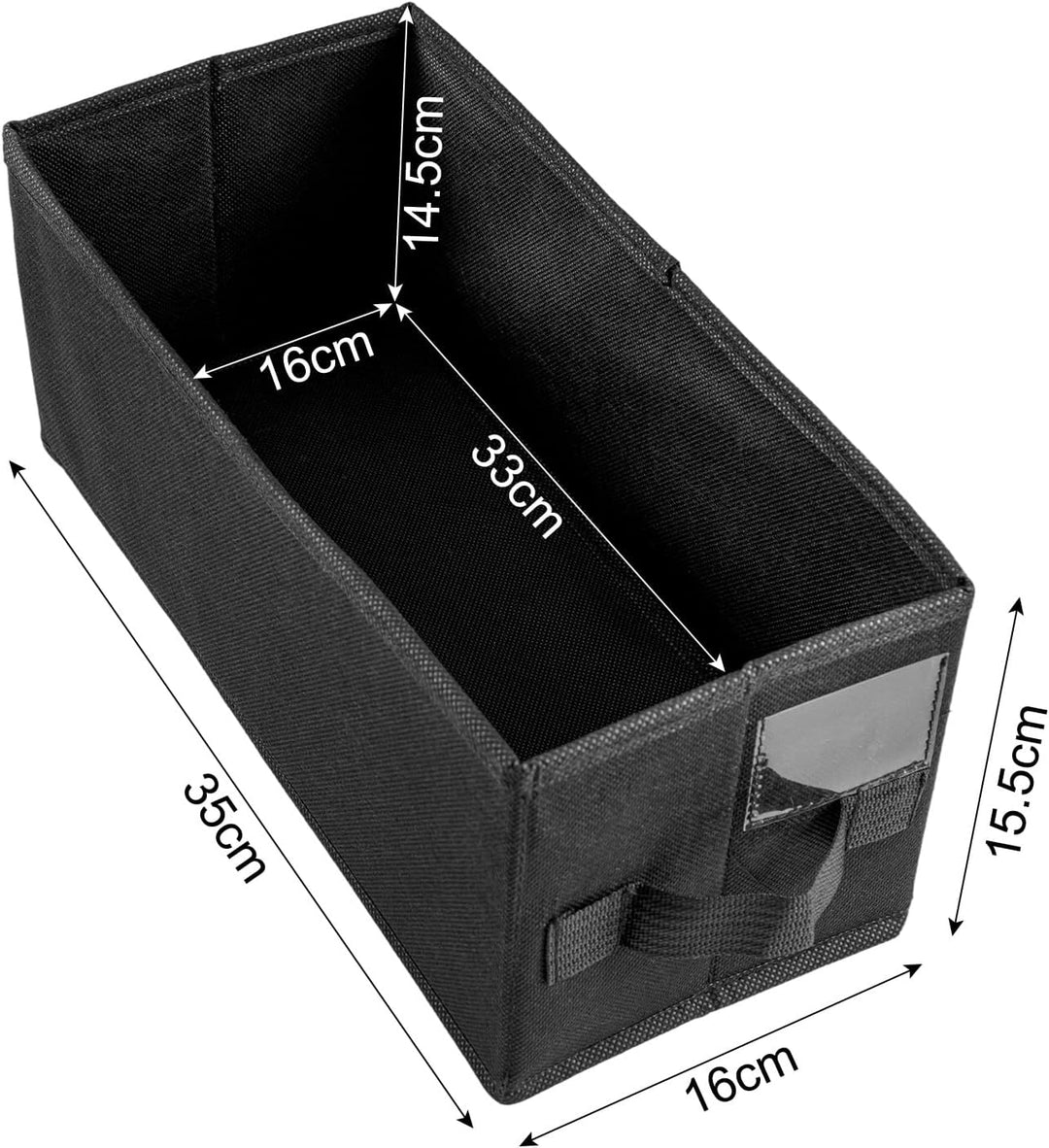 4er CD Aufbewahrungsbox Faltbare CD Behälter mit Deckel CD SammelboxEs bietet Platz für 30 komplette