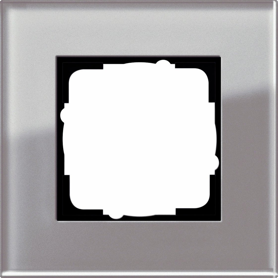 Gira 0211122 Abdeckrahmen 1 Fach Esprit Glas, Umbra