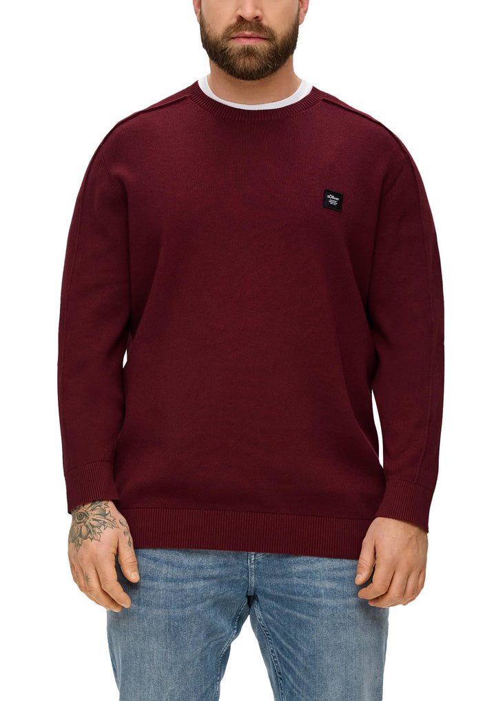 s.Oliver Herren 2143289 Pullover mit Crew Neck 4XL 3976, 4XL 3976