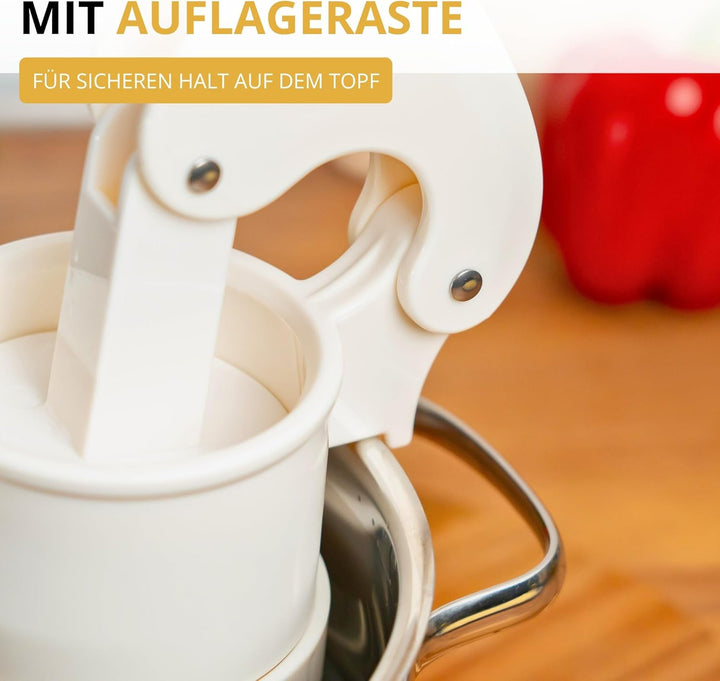 Westmark Spätzle- und Kartoffelpresse 1 Stk. – Vielseitige Teigpresse für Spätzle, Kartoffelpüree un