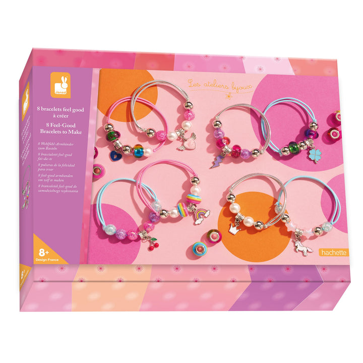 Janod - 8 Feel Good Schmuckstücke zum Selbermachen - Schmuckwerkstätten - DIY-Armbandherstellung - K