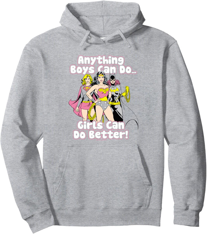 Justice League Girls Can Do It Better Pullover Hoodie