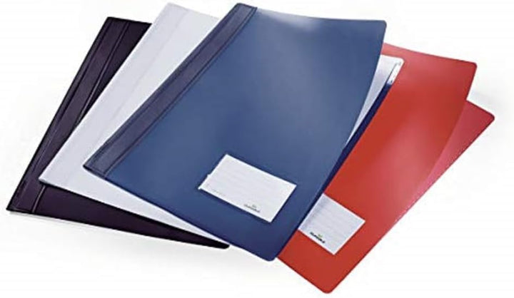 Durable Schnellhefter, überbreit, dunkelblau, 25er Packung, 268007, Dunkelblau