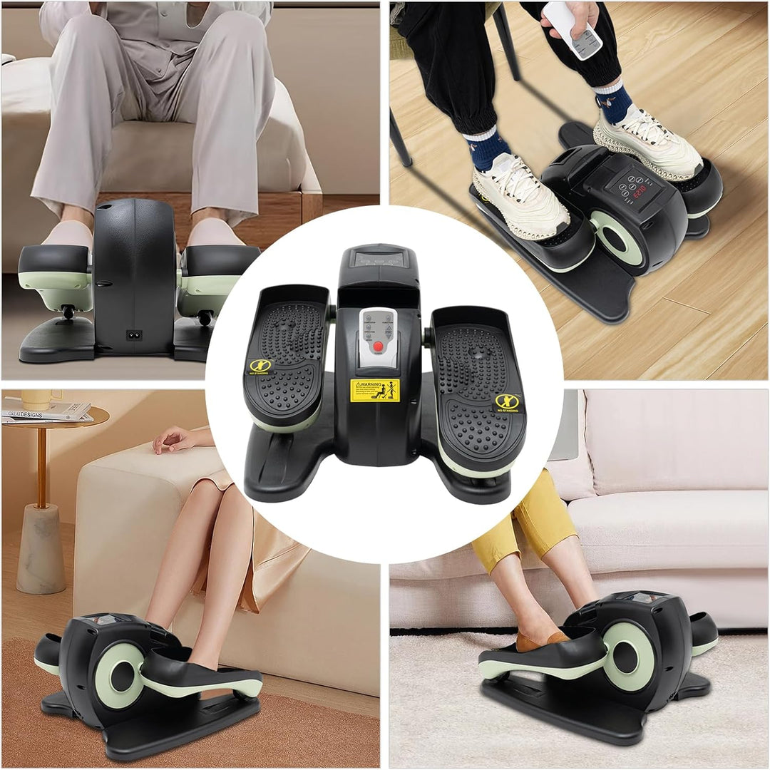 Heimtrainer Pedaltrainer Set Geschwindigkeiten einstellbar leise Beintrainer LCD-Display für Zuhause