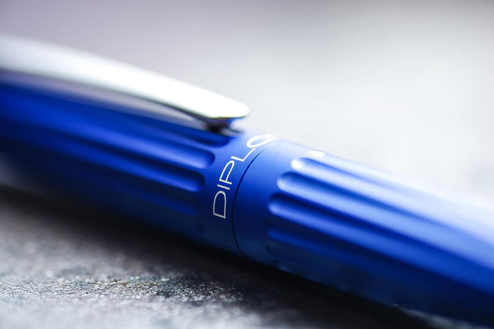 DIPLOMAT - Kugelschreiber Aero blau EasyFlow - Schick und elegant - Langlebig - 5-Jahre-Garantie - E