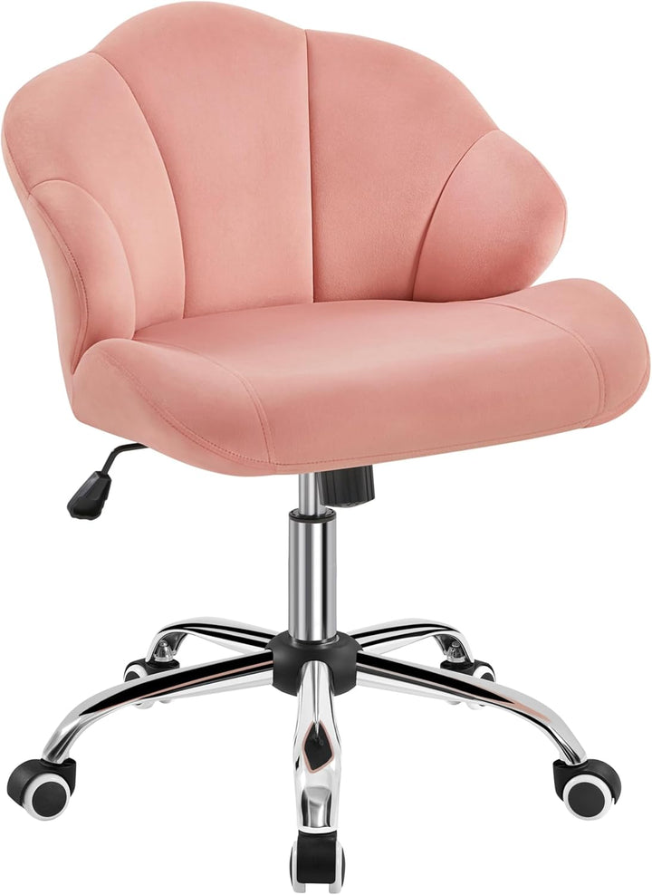 Yaheetech Bürostuhl Ergonomisch Schreibtischstuhl höhenverstellbar Drehstuhl, Bürosessel in Muschelf
