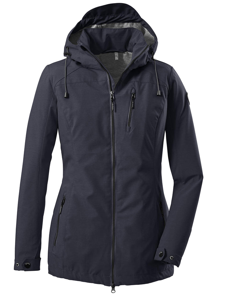 G.I.G.A. DX Damen Solena Casual Softshelljacke Mit Abzippbarer Kapuze 34 dunkelnavy, 34 dunkelnavy