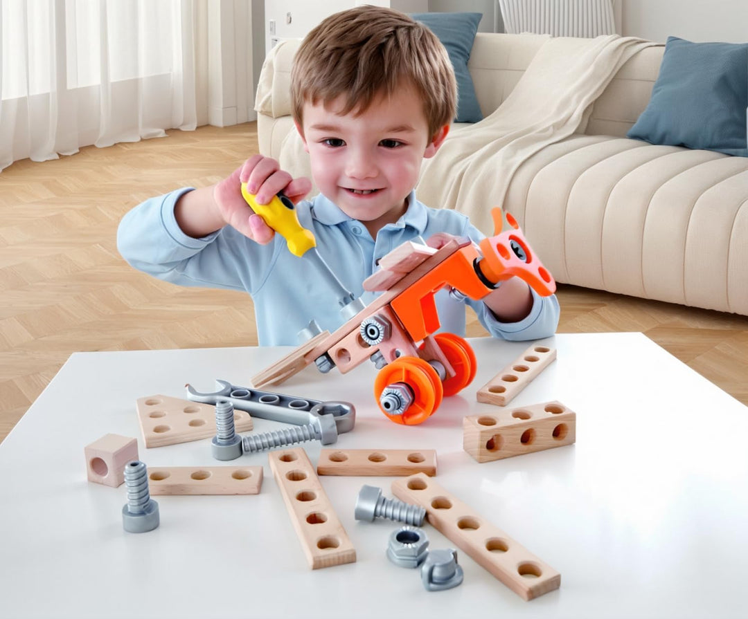 Hape Junior Inventor Erfinder Startet Set, Experimentierset, Mint-Spielzeug, ab 4 Jahre