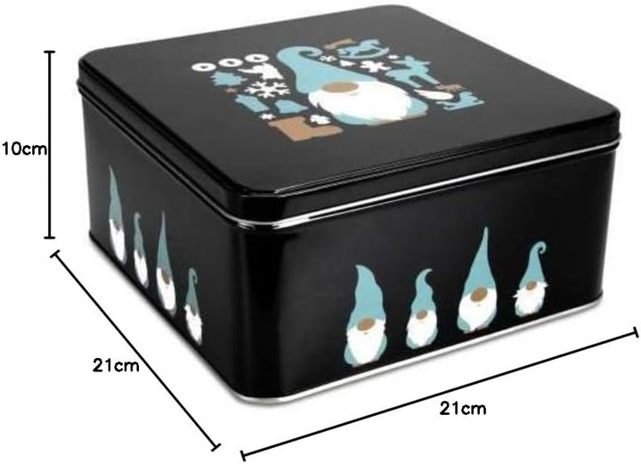 Städter 710191 Wichtel Gebäckdose, Weissblech, 21cm, Weiss
