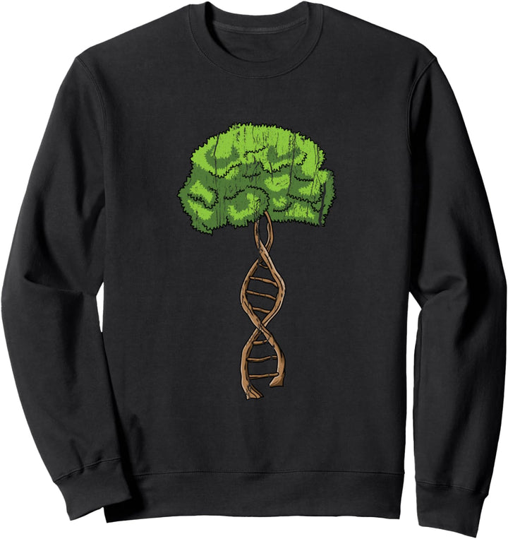 DNA Baum Klimawandel Outfit Geschenk Männer Frauen Kinder Sweatshirt