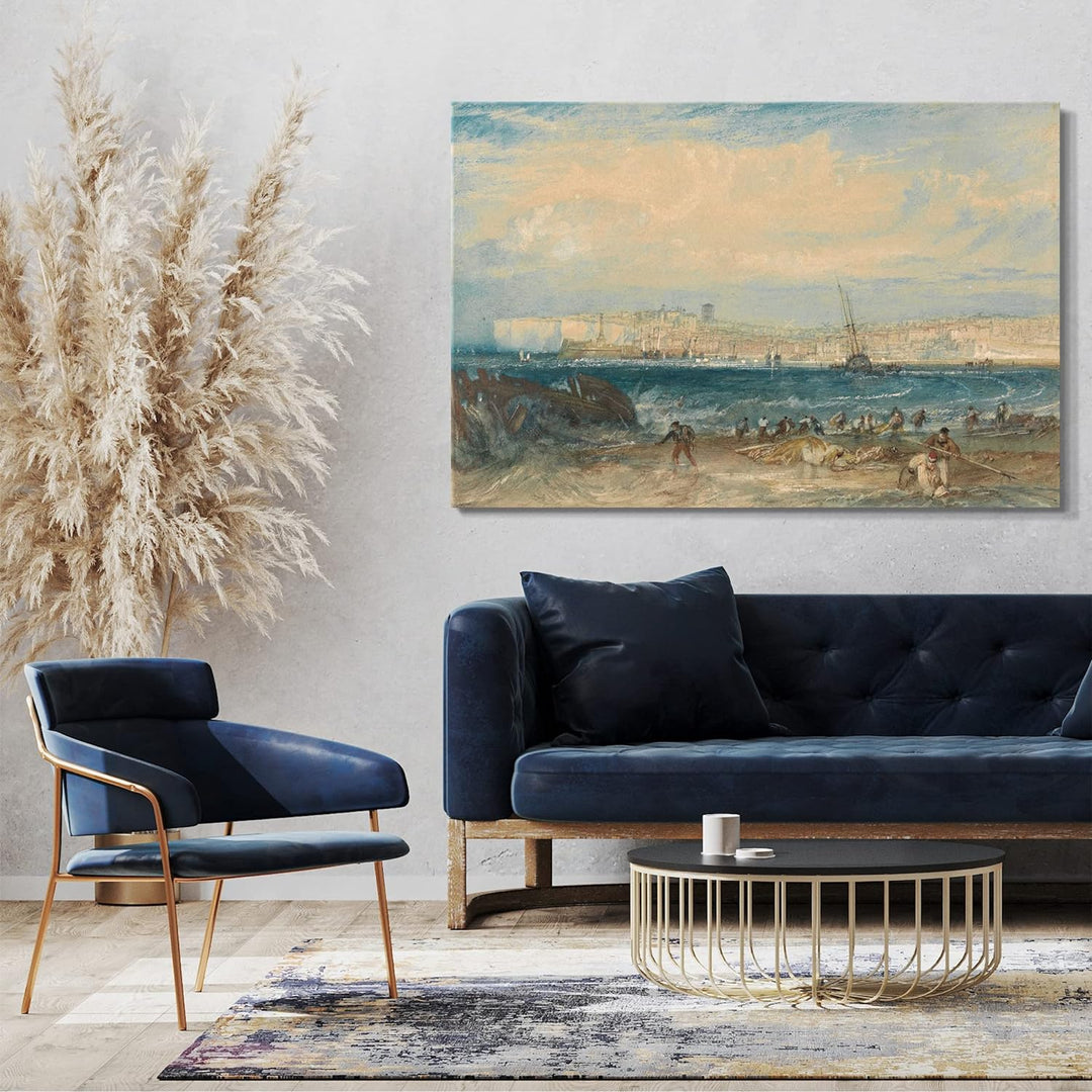 Printed Paintings Leinwand (60x40cm): William Turner - Margate 60x40 cm, 60x40 cm