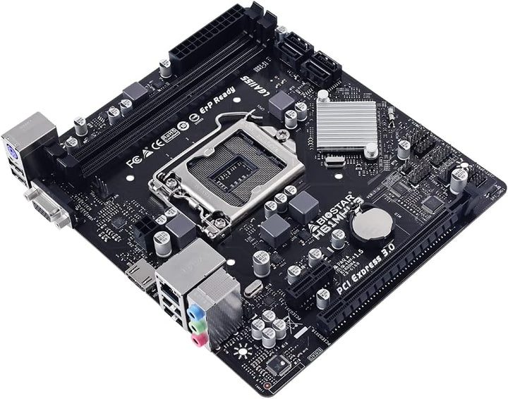 Biostar H61MHV3 Motherboard Intel® H61 LGA 1155 (Socket H2) Micro ATX