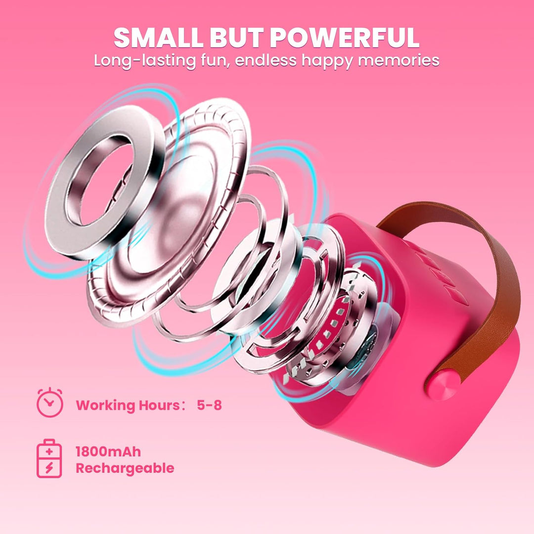 Kinder Karaoke Maschine, Neueste Karaoke Mikrofon Kinder, Geschenke für Mädchen Jungs,Mini Bluetooth