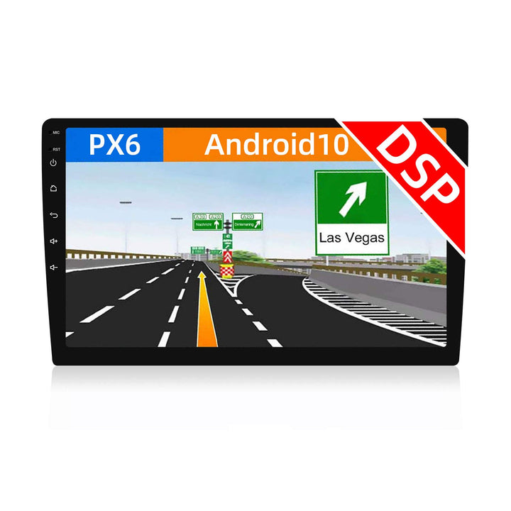 JOYX PX6 DSP Android 10 Autoradio Mit GPS Navi - 4G+64G - Rückfahrkamera KOSTENLOS - 10.1 Zoll HD Bi