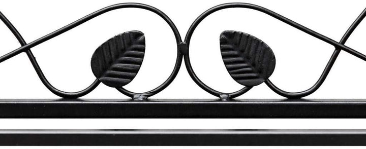 DanDiBo Schuhregal Mi-2 Regal 92 cm Schuhschrank 21236 Schuhablage Metall Schmiedeeisen