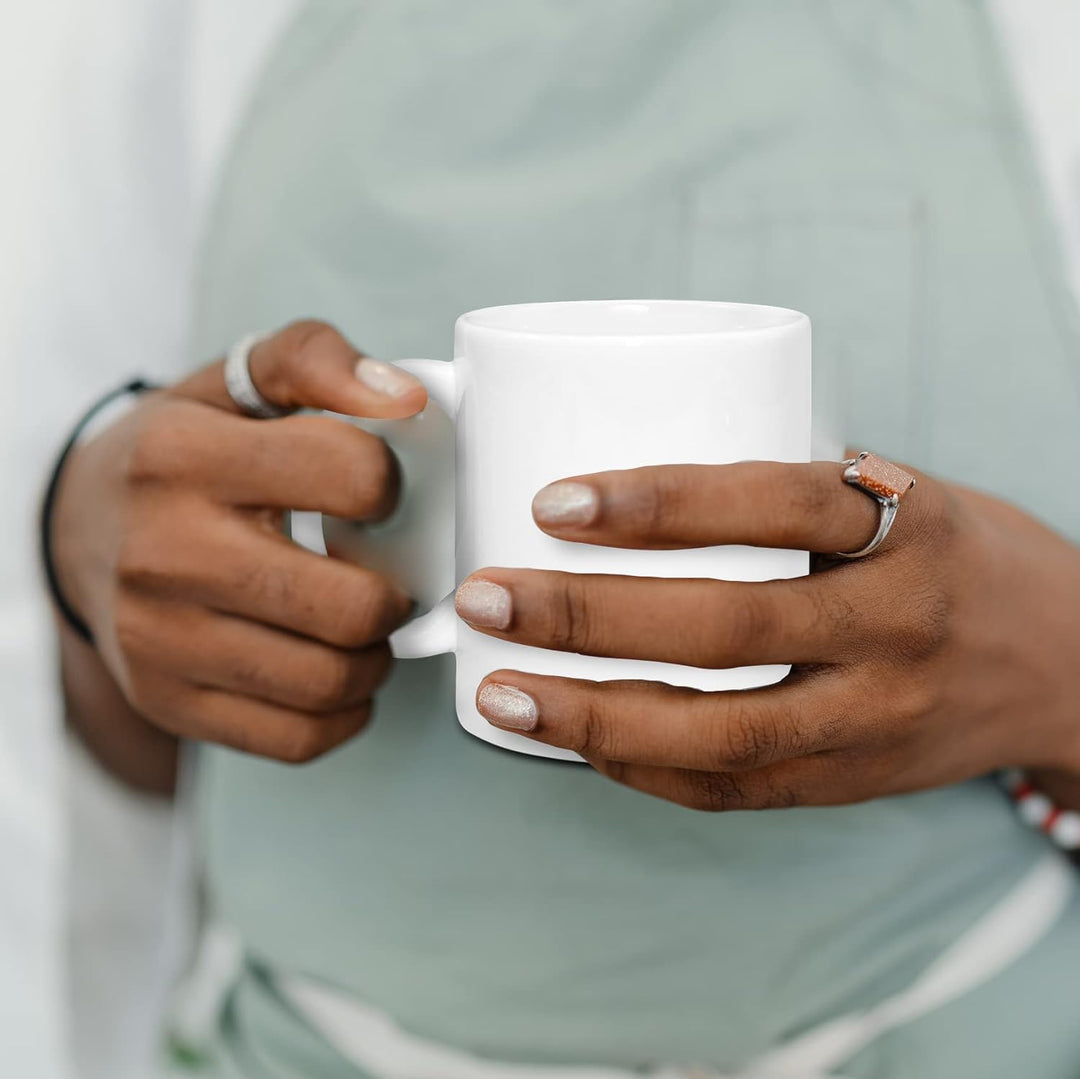 MR.R 36 Stück Sublimationsrohlinge Geschirrspüler Weiss Keramik Kaffeetassen 11oz Blank Keramik Klas