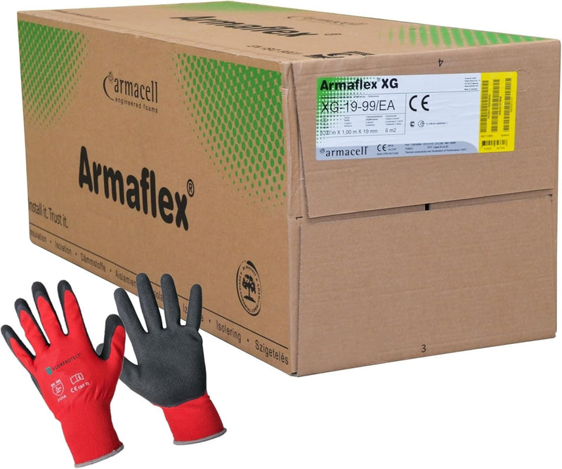 Armaflex® Armacell® original XG Kautschuk Platten selbstklebend (Isolierstärke 19 mm 1000 x 6000 mm