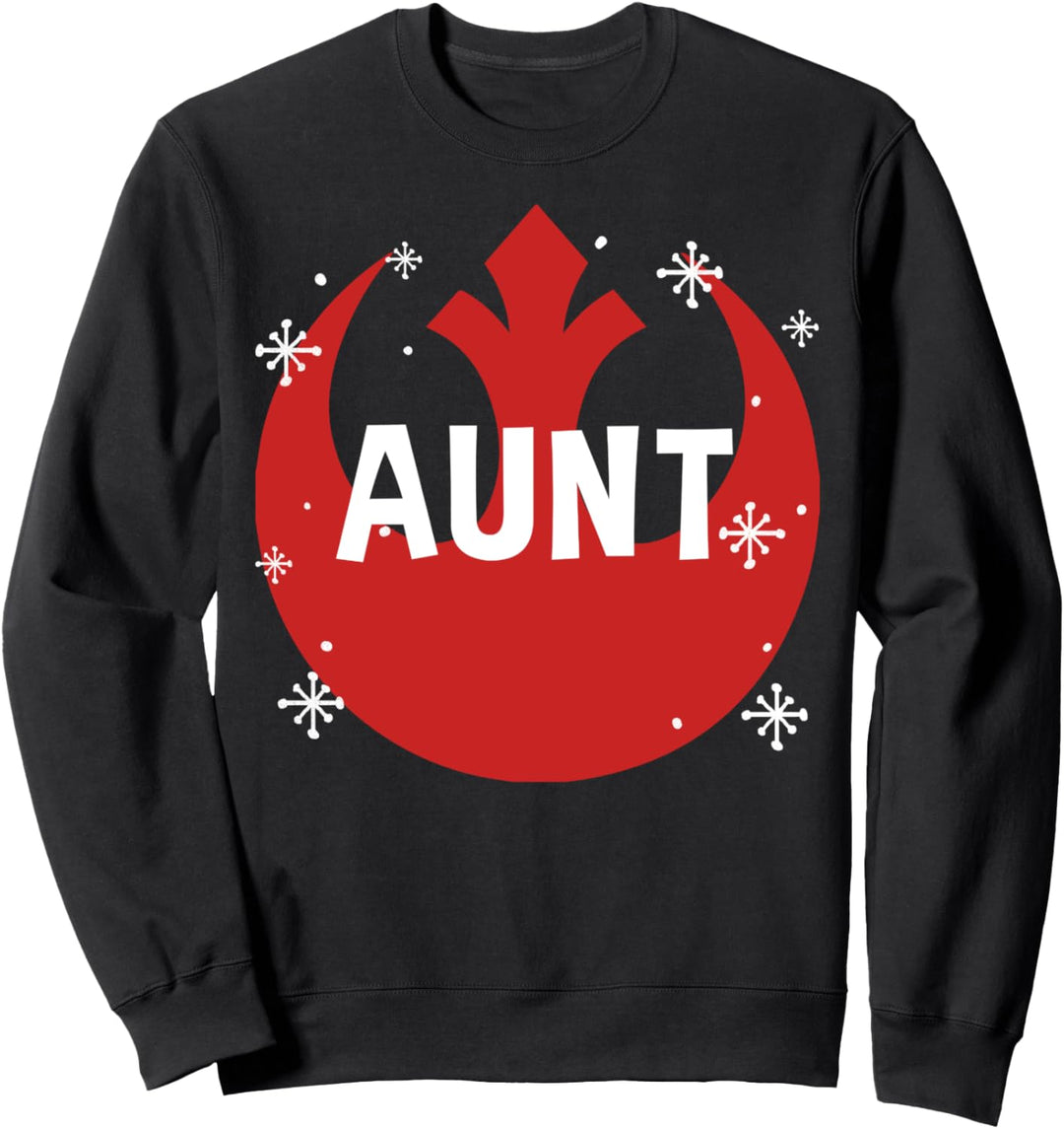 Star Wars Christmas Rebel Aunt Sweatshirt