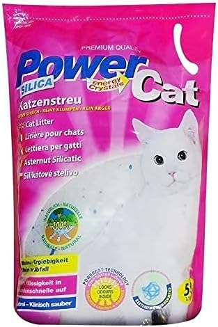 12 x 5 l = 60L PowerCat Magic Silikat Katzenstreu