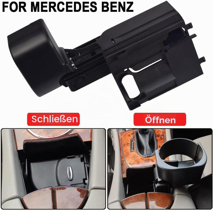 Auto-Getränkehalter für die Mittelkonsole, Getränkehalter für Mercedes Benz E-Klasse W211 S211 CLS C