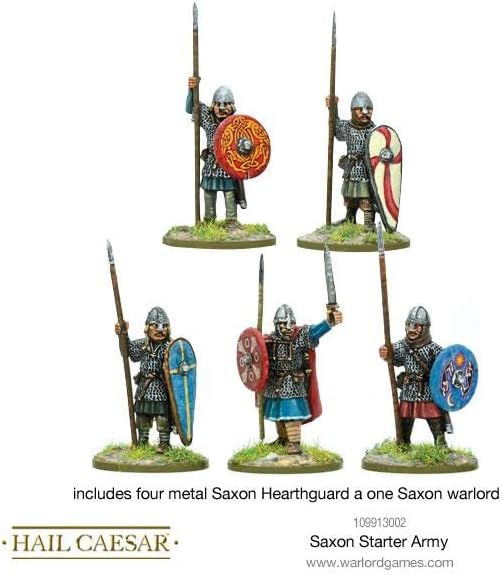 Hail Caesar Warlord Games, Saxon Starter Army - Wargaming miniatures