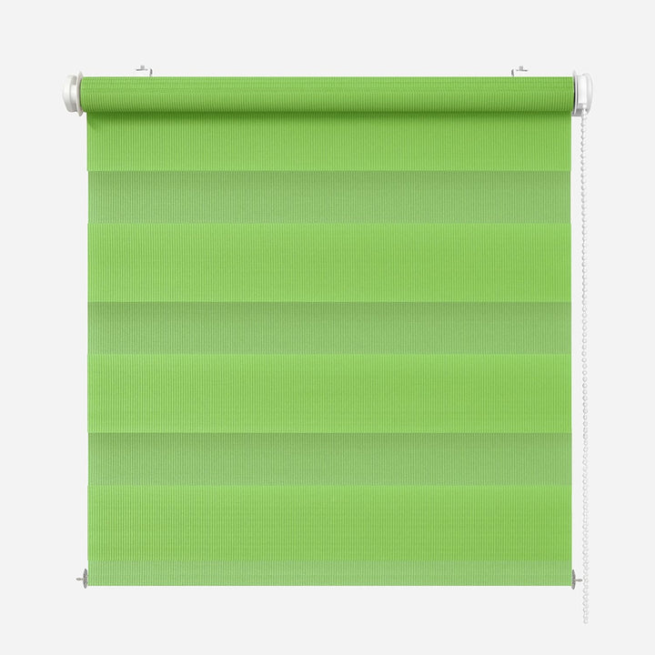 Rikmani Doppelrollo Fensterrollo ARD Duo-Rollo Klemmfixierung Zebrarollo Seitenzugrollo ohne Bohren,