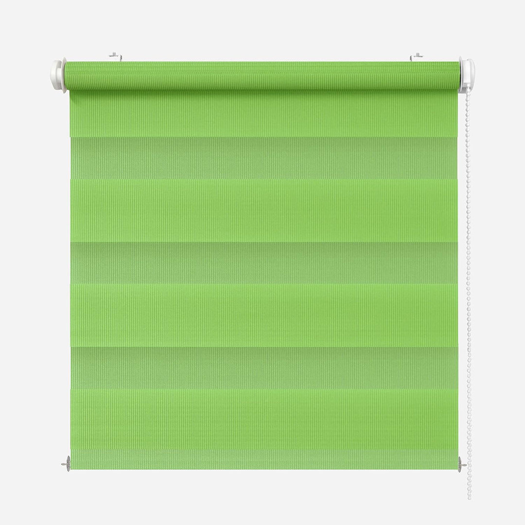 Rikmani Doppelrollo Fensterrollo ARD Duo-Rollo Klemmfixierung Zebrarollo Seitenzugrollo ohne Bohren,
