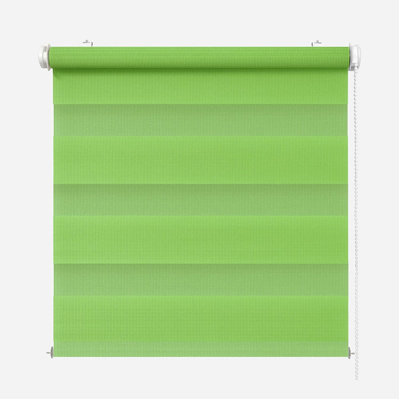Rikmani Doppelrollo Fensterrollo ARD Duo-Rollo Klemmfixierung Zebrarollo Seitenzugrollo ohne Bohren,