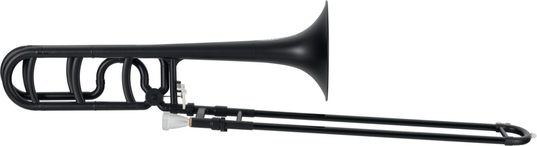 Classic Cantabile MardiBrass ABS Kunststoff Quart-Posaune - Bb/F-Stimmung - Fiberglas-Zug - 850g lei