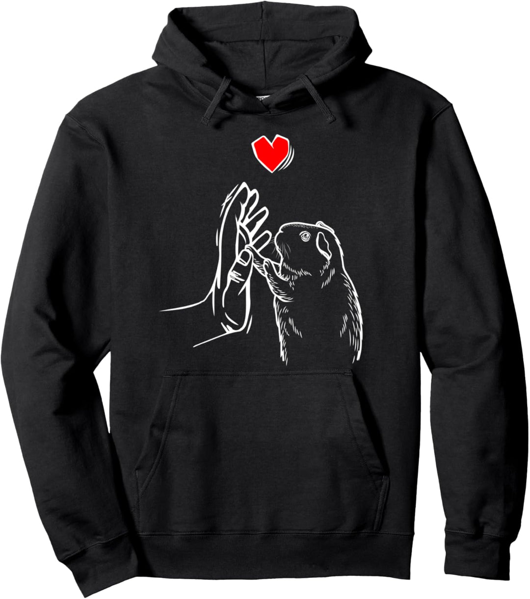 Hamster Liebe Goldhamster Zwerghamster Mädchen Frauen Pullover Hoodie