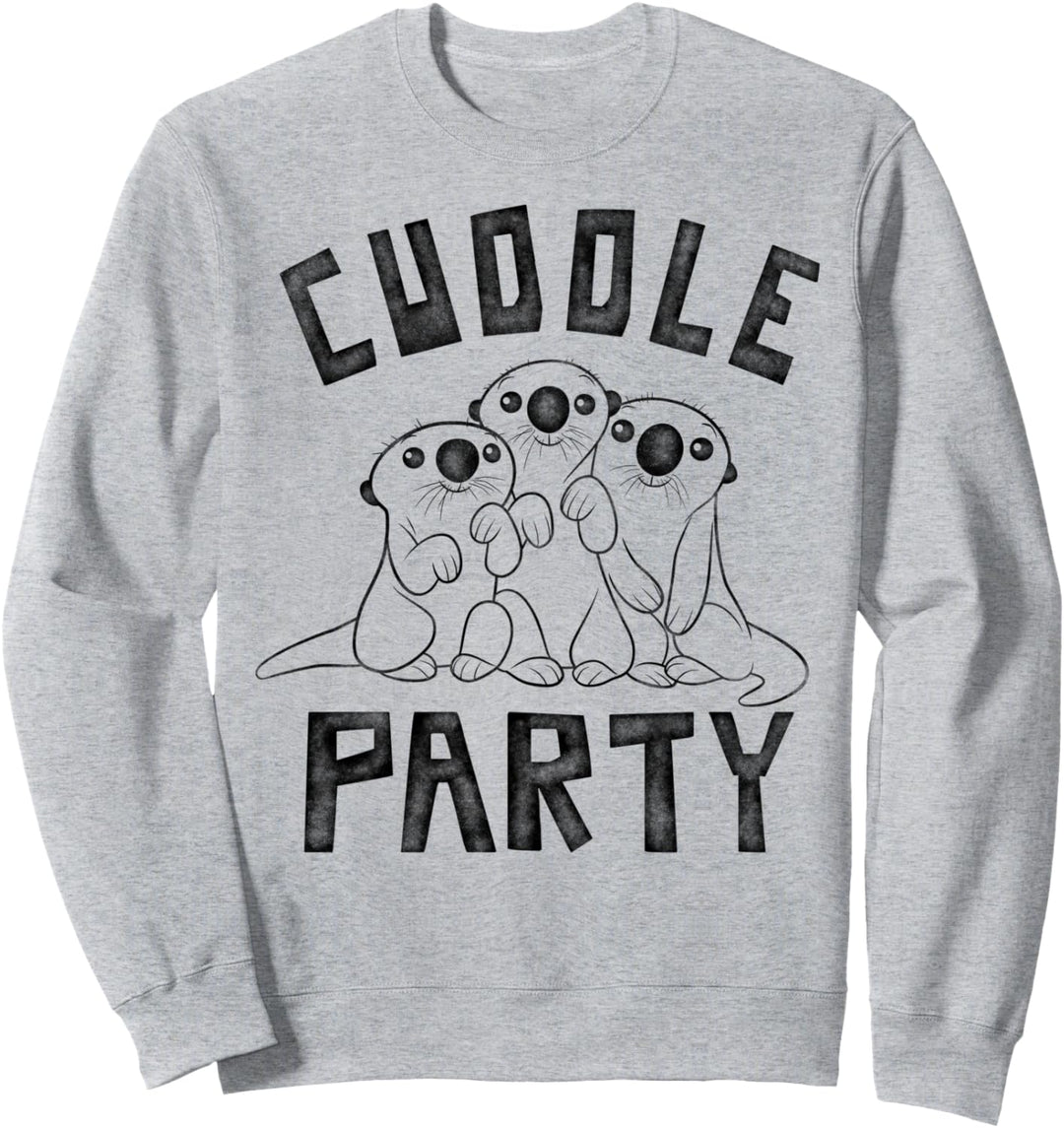 Disney Pixar Finding Dory Otter Cuddle Party Poster Sweatshirt