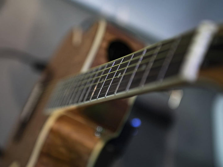 DIMAVERY SP-100 Westerngitarre, natur | Western-Gitarre mit Zargenschallloch