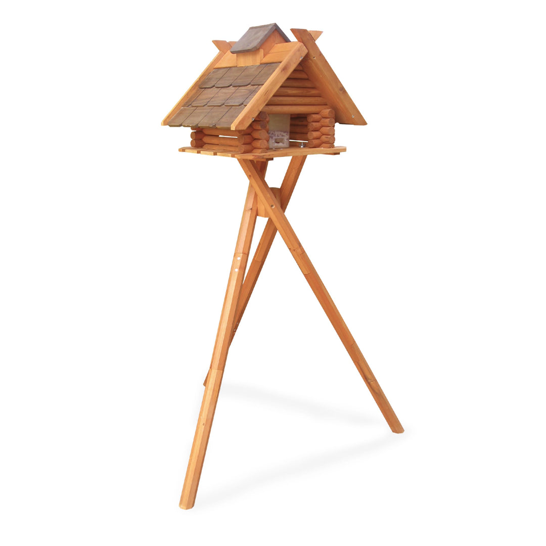HABAU Vogelhaus "Finnland" mit Silo und Ständer
